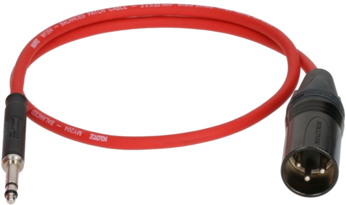 Klotz M4TM3-0060 Patchkabel 0,6 m - Audio kabel