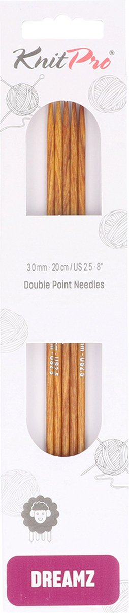 KnitPro Dreamz Sokkennaalden 20cm 3.00mm