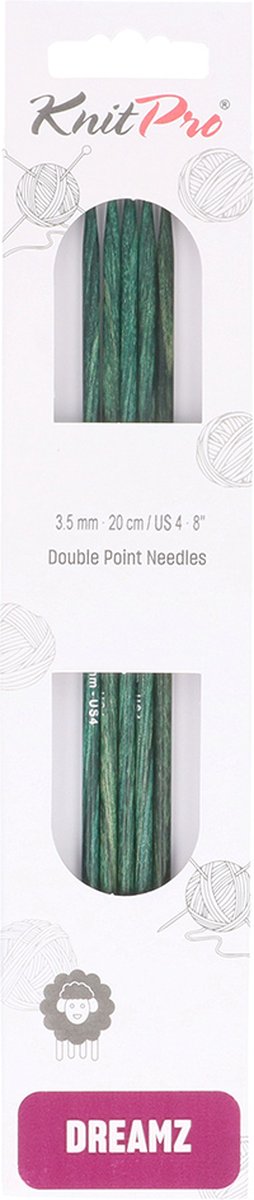 KnitPro Dreamz Sokkennaalden 20cm 3.50mm