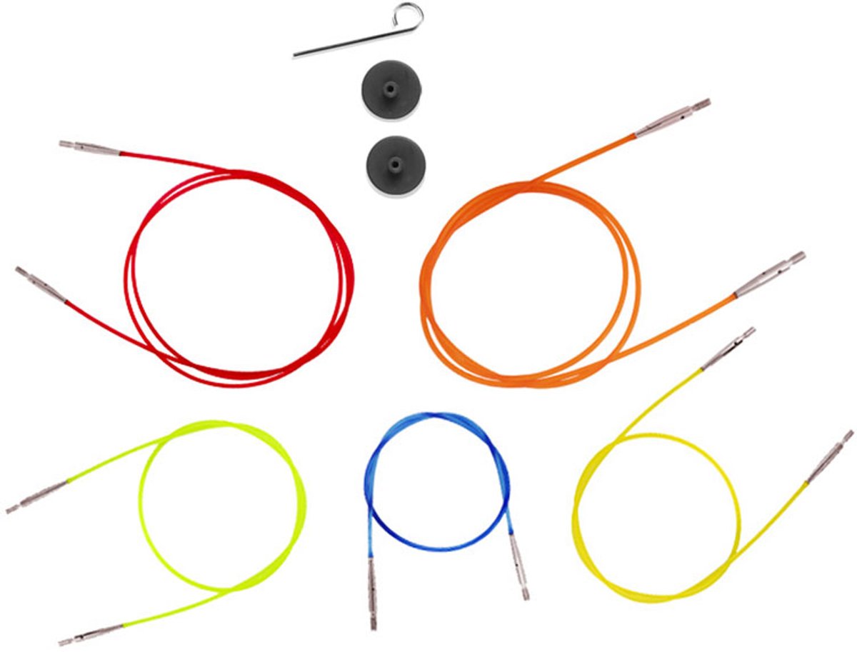 50 cm   Kabels voor verwisselbare punten gekleurd