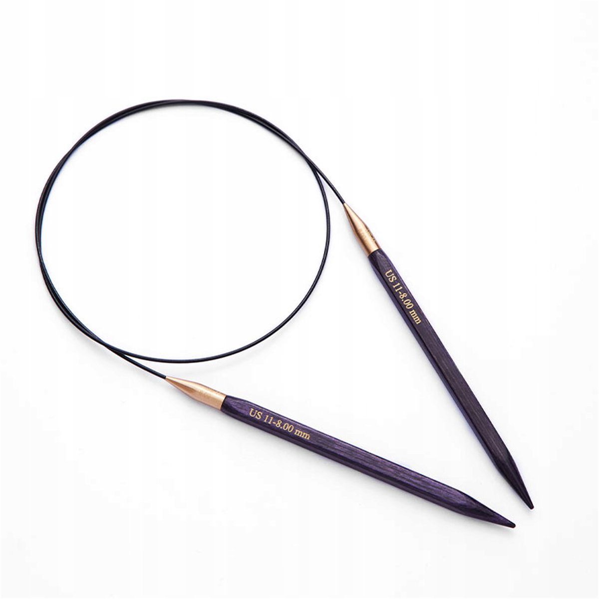 KnitPro I love Cubics Rondbreinaalden 80cm 6.5mm - Hout