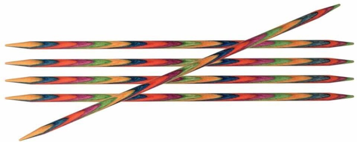 KnitPro Symfonie sokkennaalden 10cm 3.75mm.