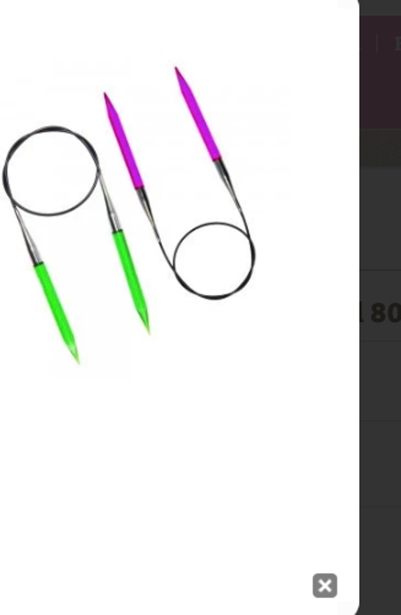   Trendz rondbreinaald 80 cm 6.5 mm