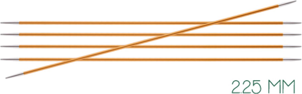 KnitPro Zing Sokkennaalden 20 cm 2.25 mm