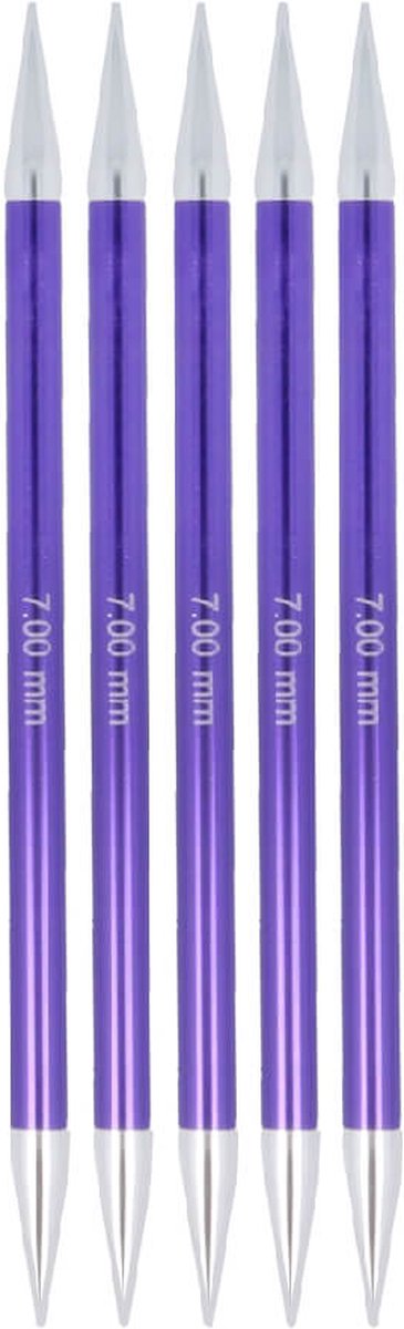 KnitPro Zing sokkennaalden 15cm 7.00mm