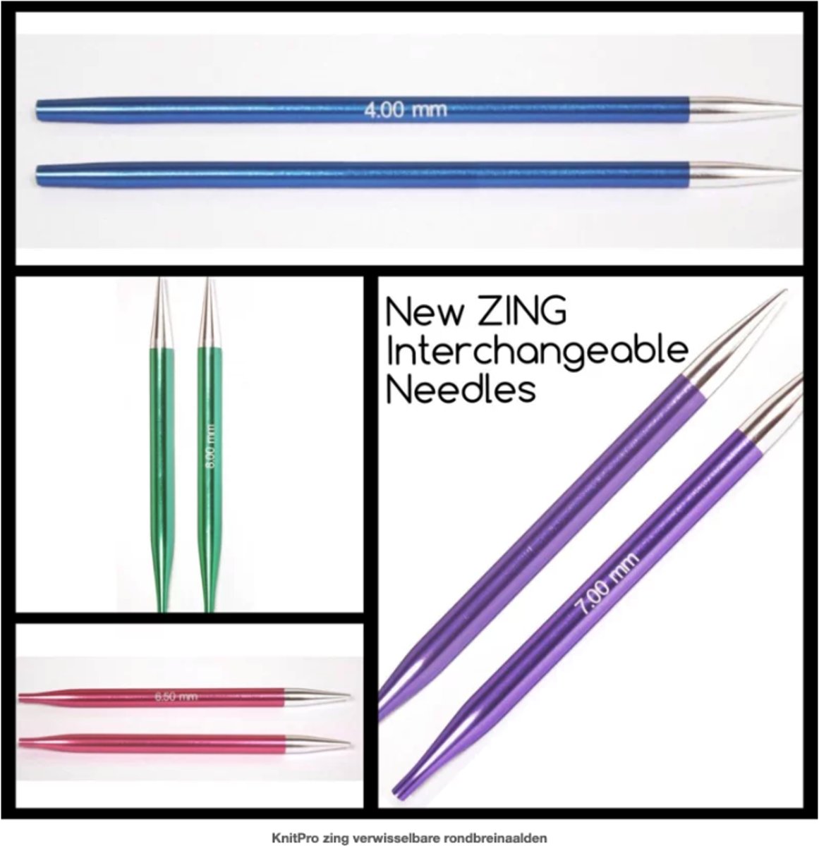   zing verwisselbare rondbreinaalden 3.0 mm