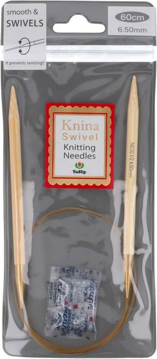 TULIP KNINA SWIVEL RONDBREINAALD DRAAIEND 60CM 6.50MM