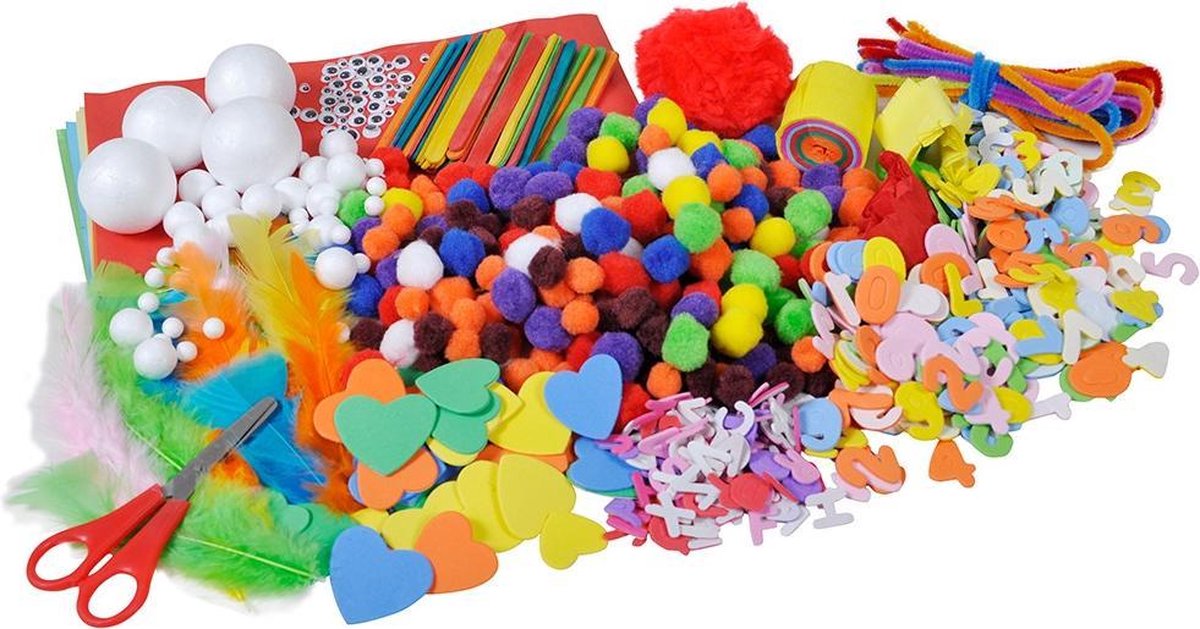 KnorrToys Knutseldoos Creative Bucket 750-delig