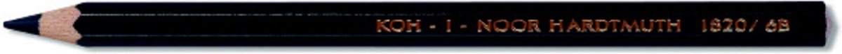 Koh I Noor Jumbo grafietpotlood 1820, 12 st, 6B
