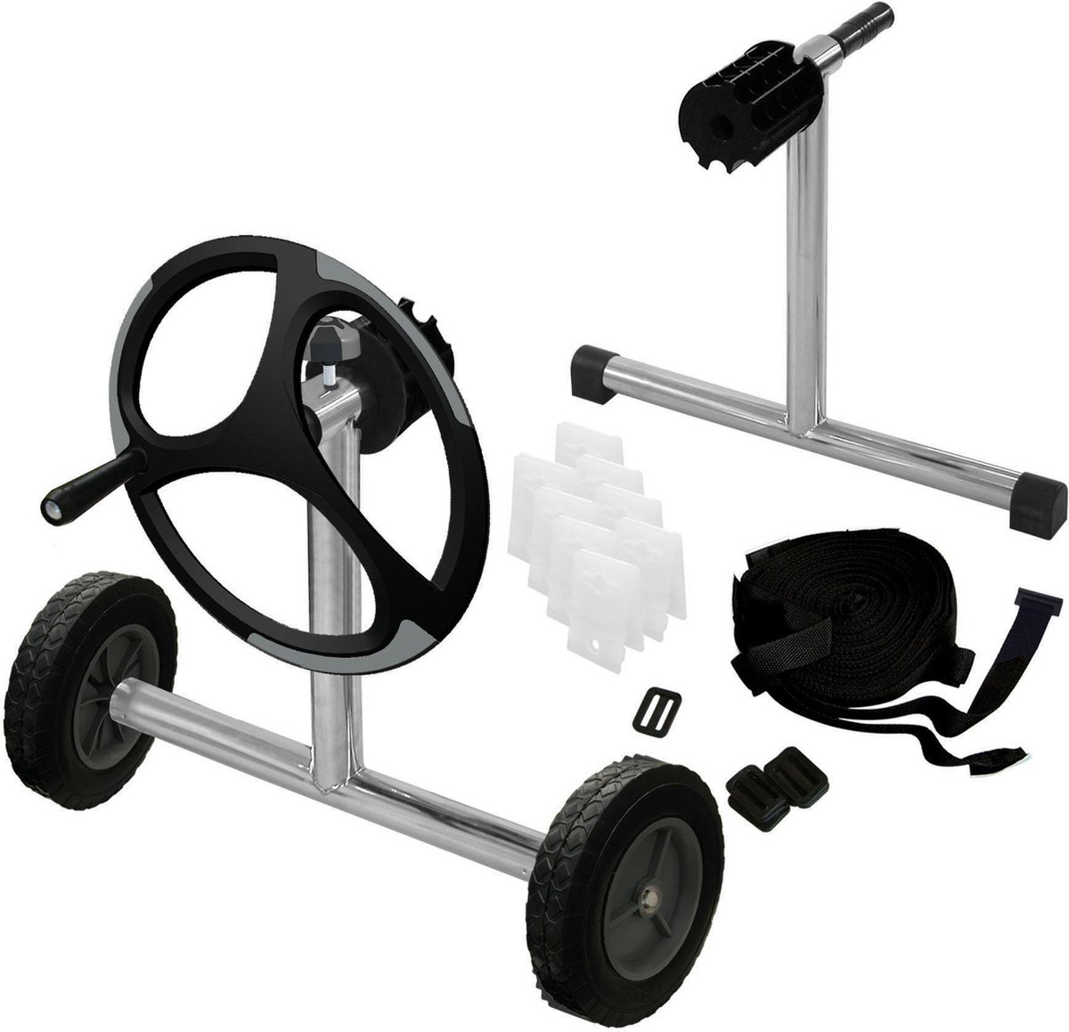 IG Pool Cover Reel, SS Frame (for 3.25