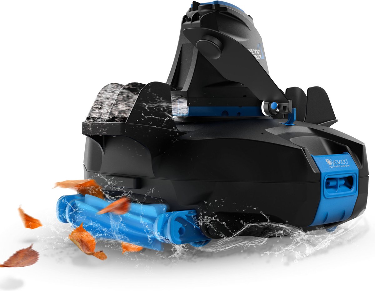 Kokido Delta RX200 Draadloze zwembadrobot met rol
