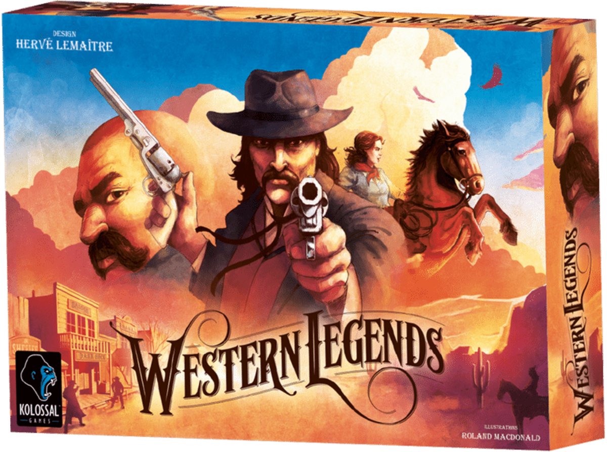 Western Legends Board Game (Engelstalig)