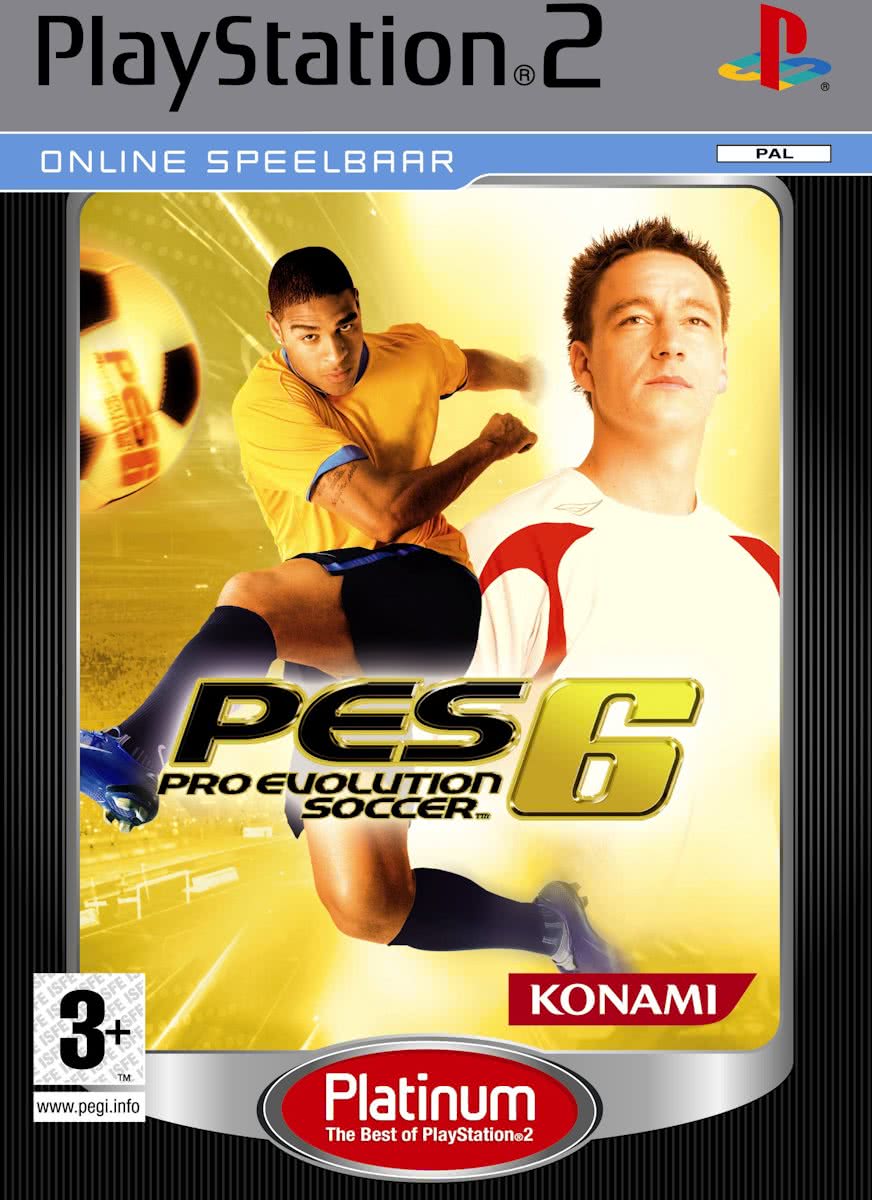 Pro Evolution Soccer 6 (Platinum) PS2 (Import)