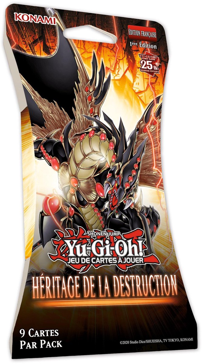 Yu-Gi-Oh! TCG - Legacy of Destruction Booster Pack (Cardboard Blister)