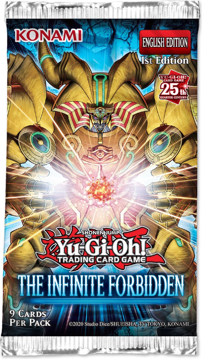 Yu-Gi-Oh! TCG - The Infinite Forbidden 3-Pack (Cardboard Tuckbox)