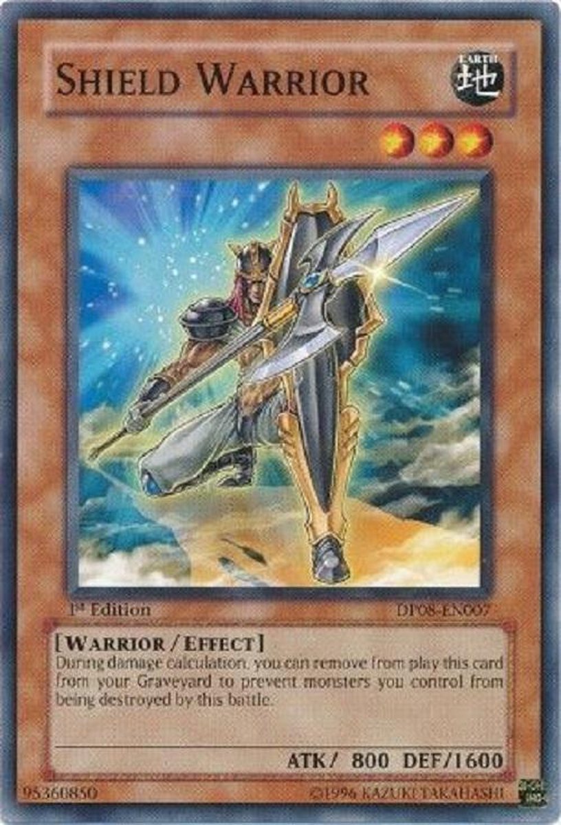 yu-gi-oh kaart - Shield Warrior - dp08-en007