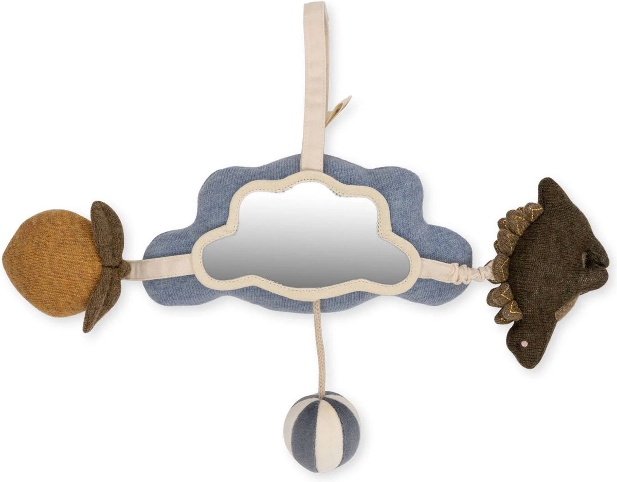 Konges Sløjd - Activiteitenspeeltje met Spiegel - Activiteiten speelgoed - Dino