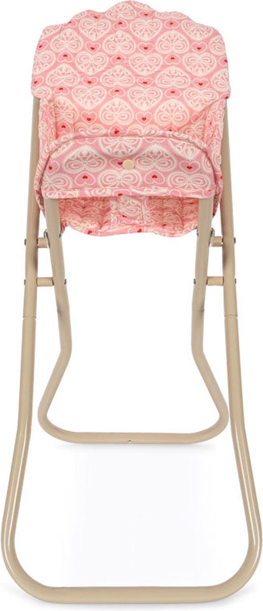 Konges Sløjd Doll High Chair - Hoge stoel voor pop - Lacy Pink