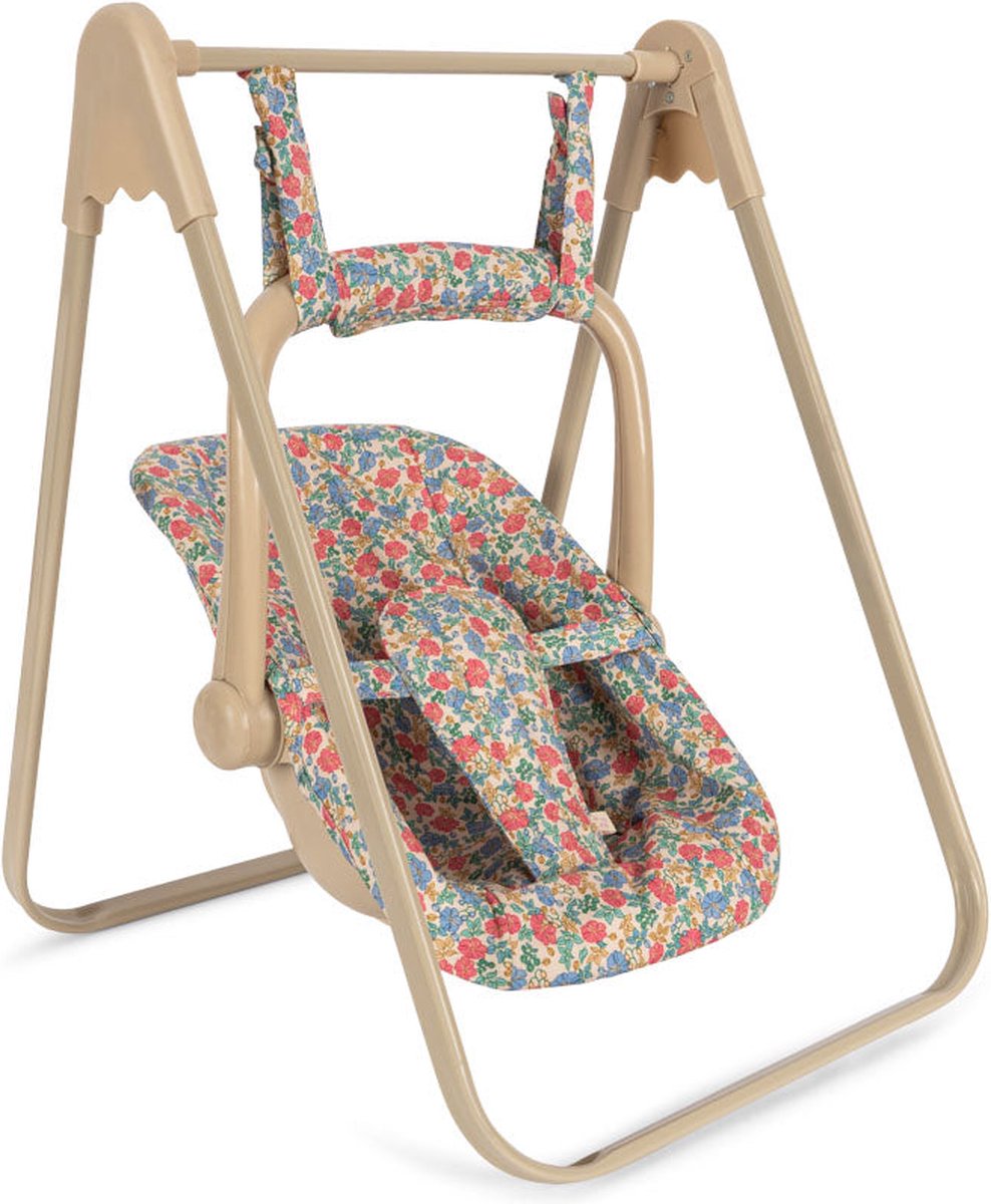 Konges Sløjd Poppenschommel - Geschikt vanaf 3 jaar - 52x37x42cm - Fiola