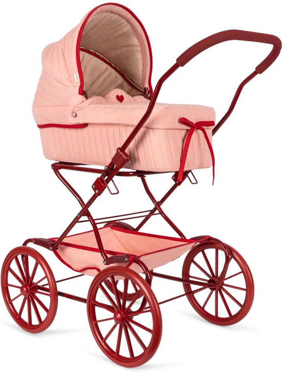 Konges Sløjd  /Doll Pram Vintage - Opvouwbaar - Mellow Rose