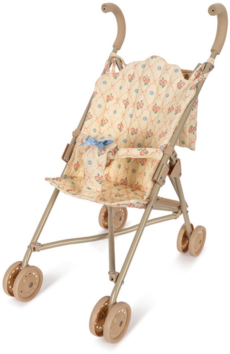 Konges Sløjd  /Doll Stroller/Buggy - Fleur Decor