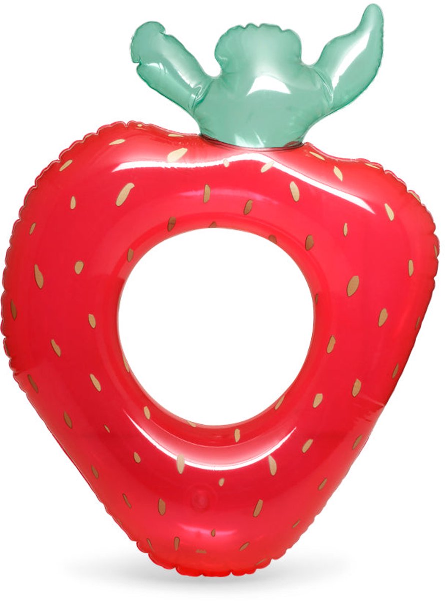 Konges Sløjd Zwemring Strawberry kind - 51x68cm - Rood