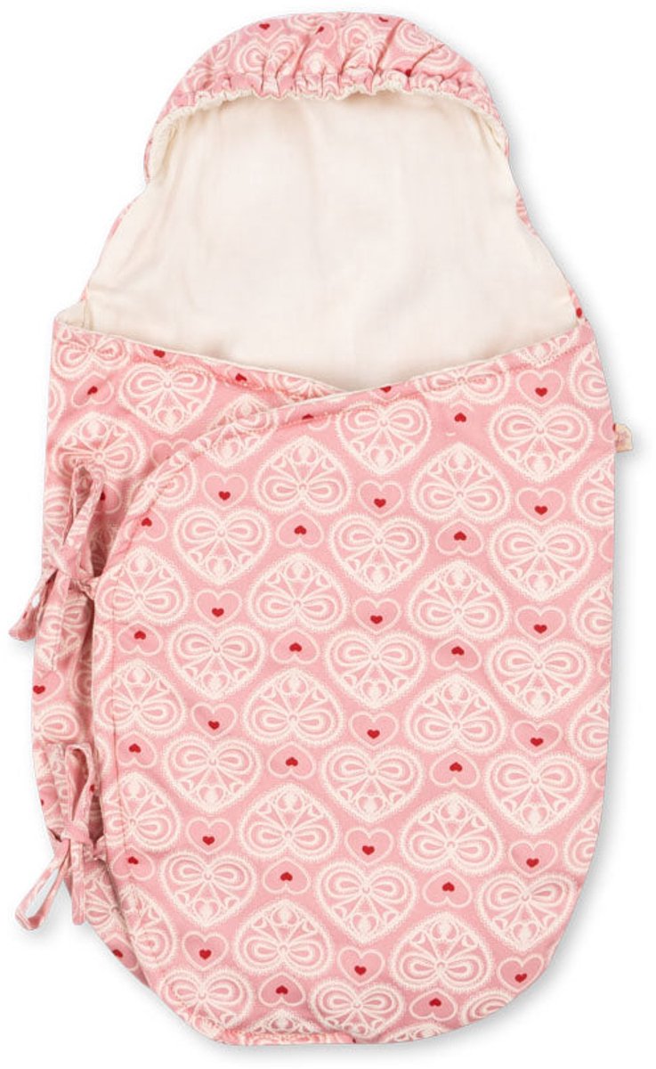 Konges Sløjd poppen slaapzak - Lacy Pink