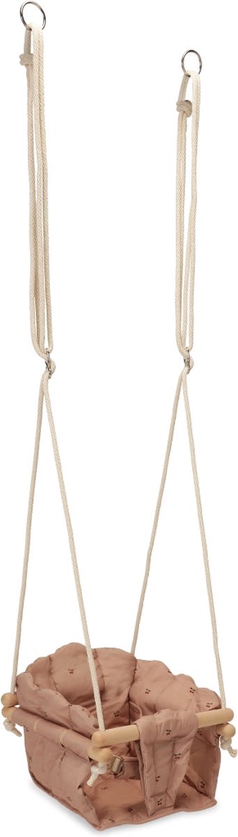 Konges slojd Nola schommel - Cherry - Babyschommel - 9 tot 36 maanden