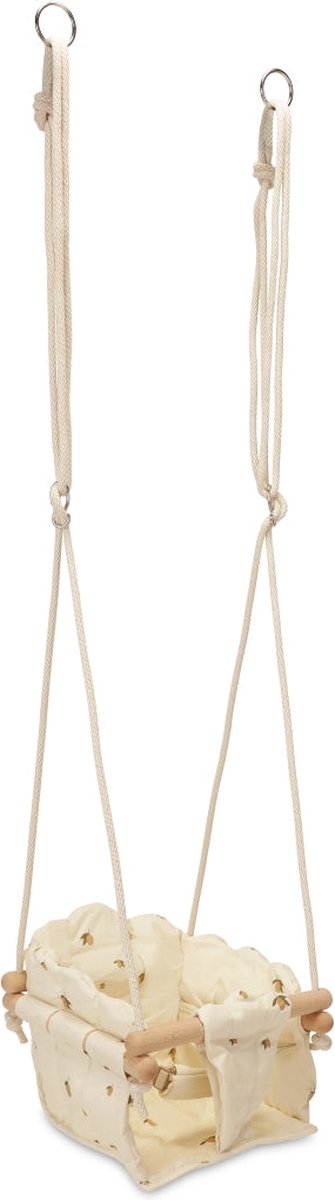 Konges slojd Nola schommel - Lemon - Babyschommel - 9 tot 36 maanden