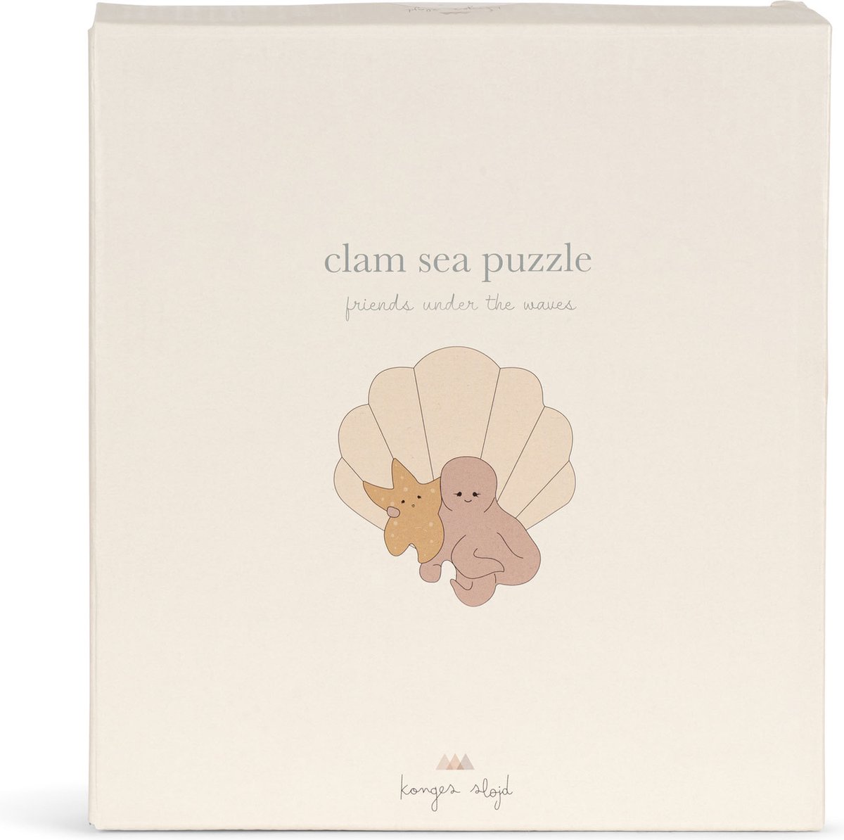 Puzzel - Zeedieren - Konges Slojd - Sea animals - wooden puzzle - houten puzzel