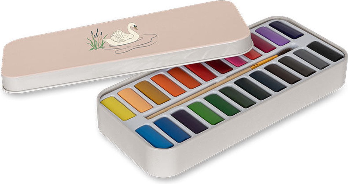 Konges Sløjd Waterverf in een leuk doosje - Safari