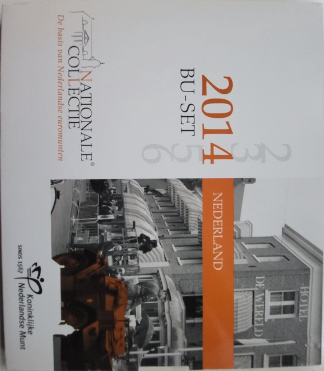 Muntset Nederland Nationale BU-set 2014 (Brilliant Uncirculated Euromunten)