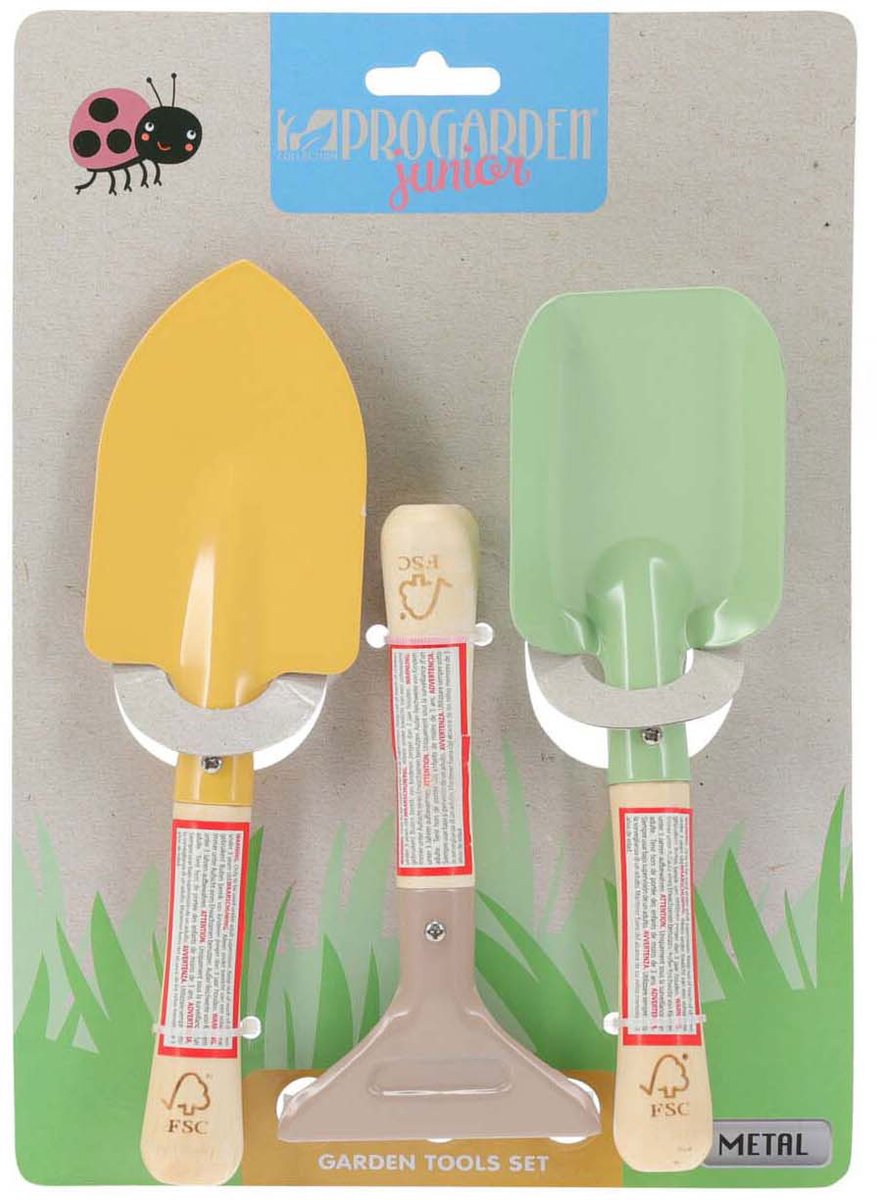 Kinder Tuingereedschapset, 3dlg.