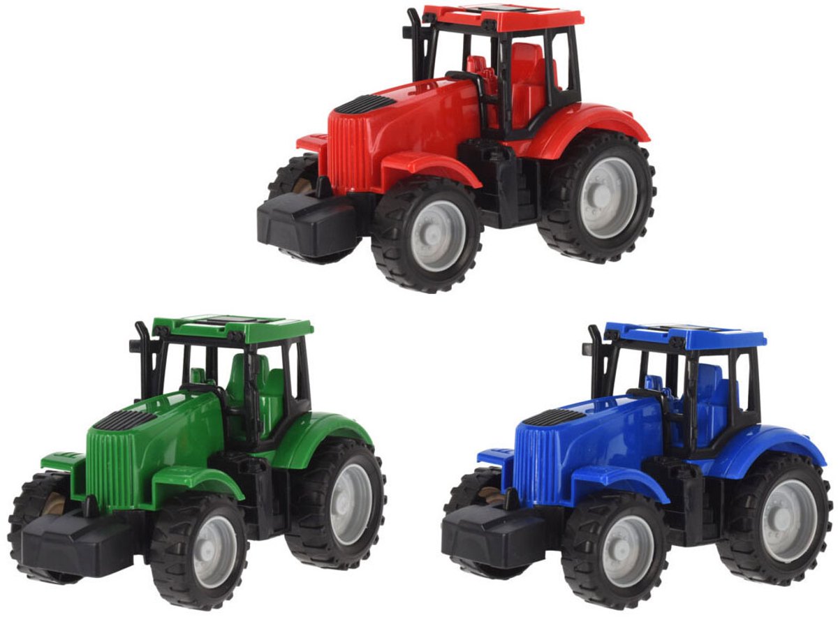 Tractor Kleur, 14cm