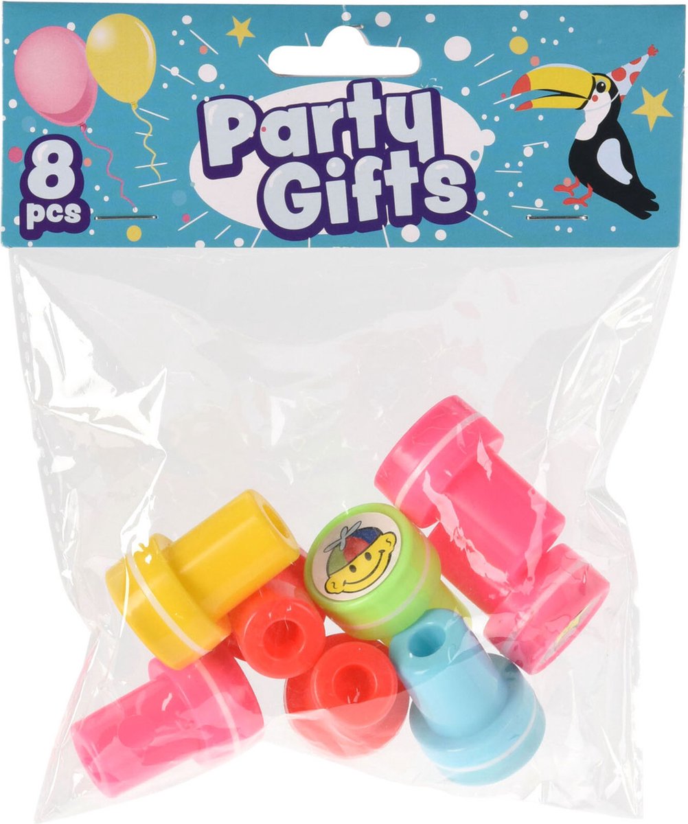 Uitdeelcadeautjes Stempels, 8st.