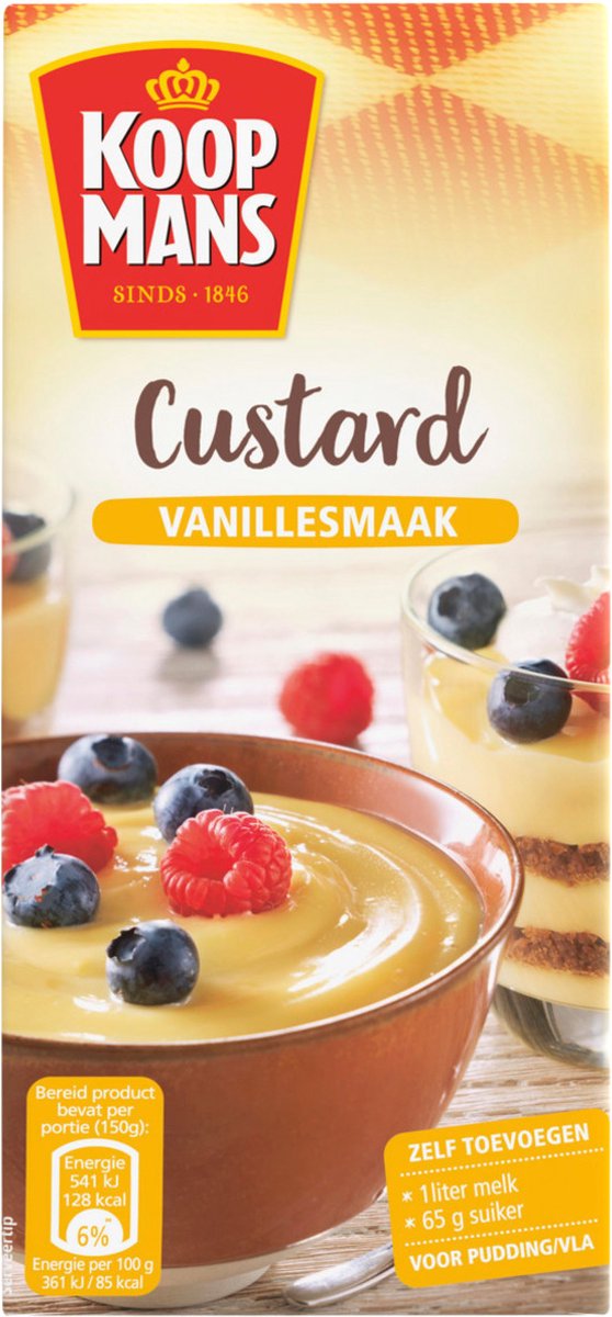 Koopmans Custard vanillesmaak 300 gr