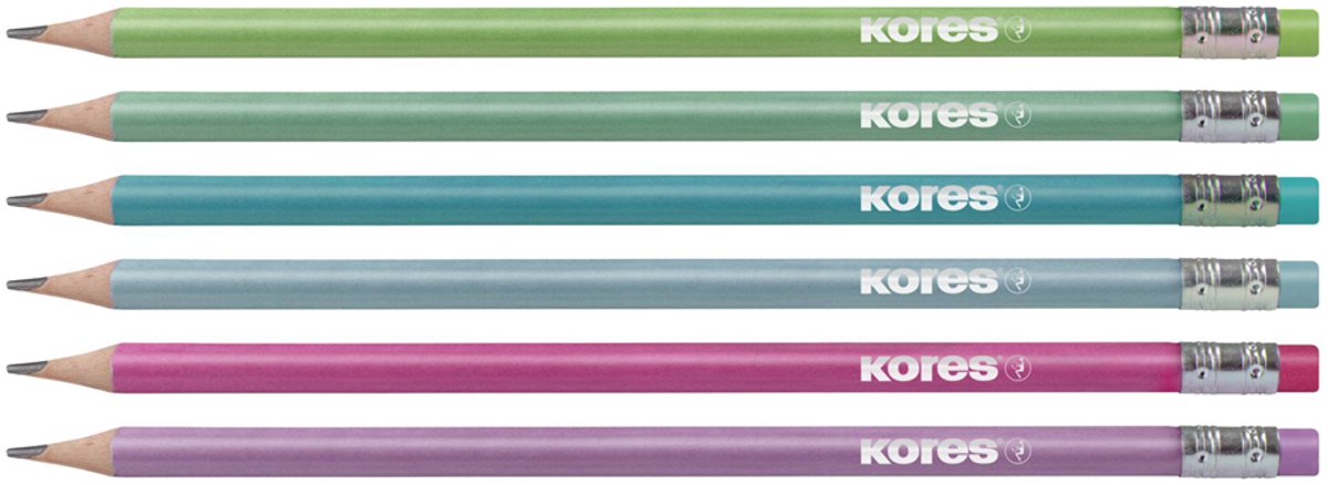 Kores potlood Grafitos Style, hardheidsgraad: HB, driehoekig