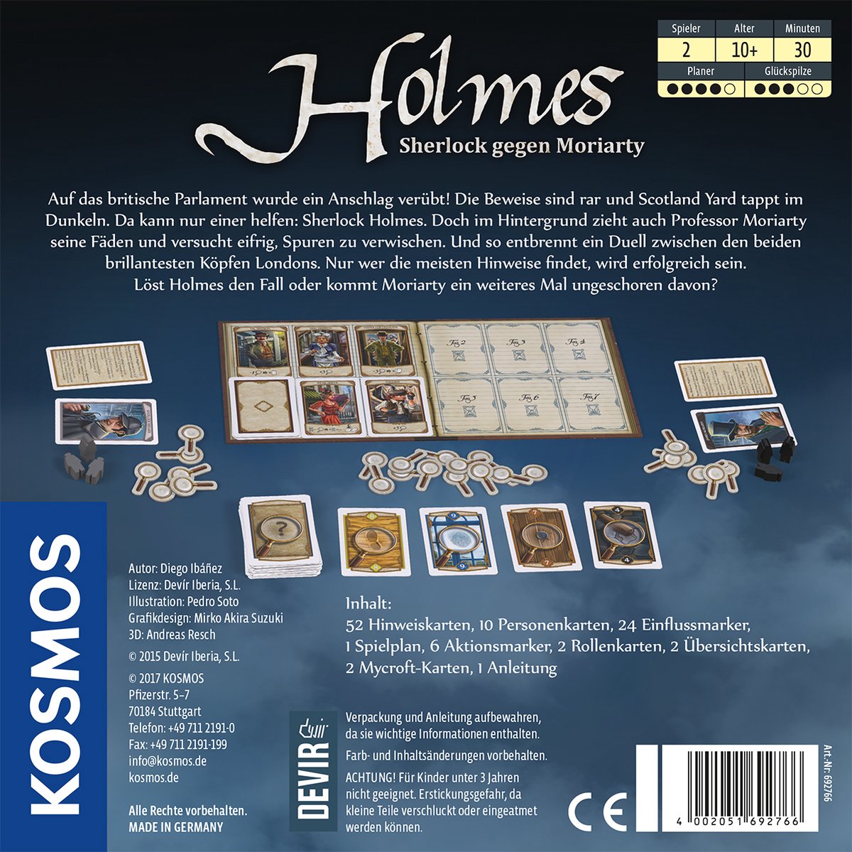 Kosmos Holmes: Sherlock gegen Moriarty