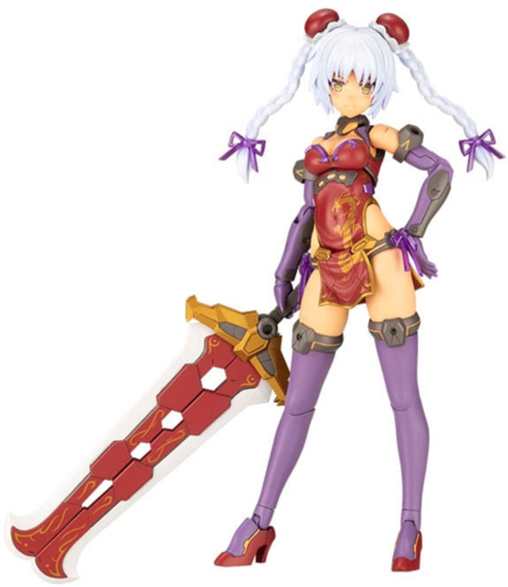 Kotobukiya Frame Arms Girl Plastic Model Kit Hresvelgr=Rufus Qipao Ver. 17 cm Model Kits