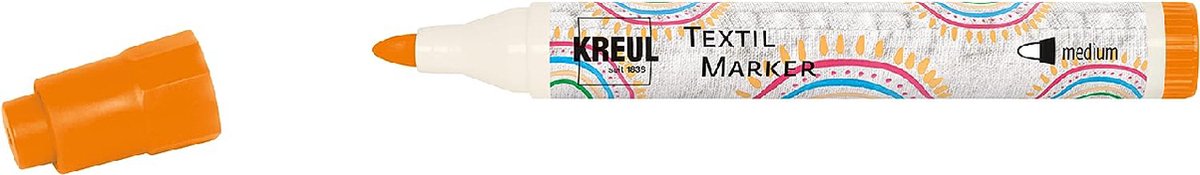 KREUL 90761 markeerstift 1 stuk(s) Fibre tip Oranje