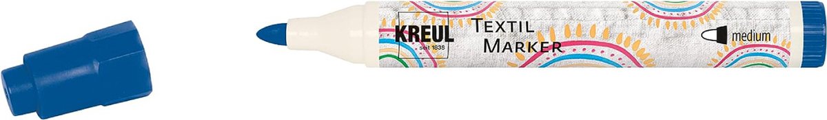 KREUL 90768 markeerstift 1 stuk(s) Fibre tip Blauw