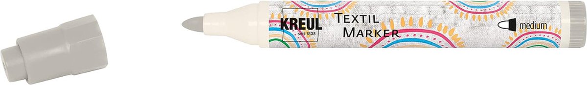 KREUL 90770 markeerstift 1 stuk(s) Fibre tip Grijs