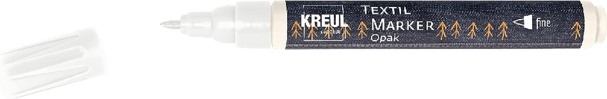 KREUL 92781 markeerstift 1 stuk(s) Fijne punt Wit