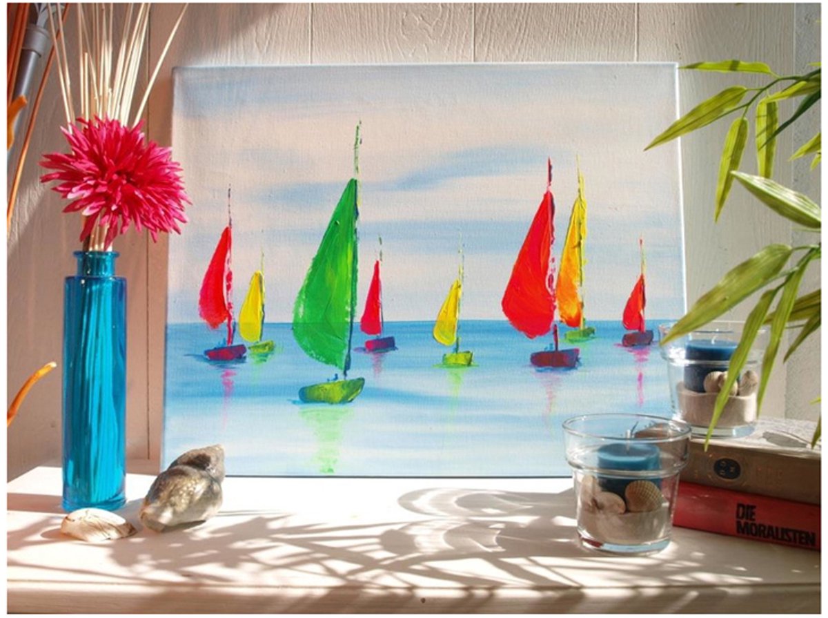 kreul canvas-set solo goya basic line 400x400mm