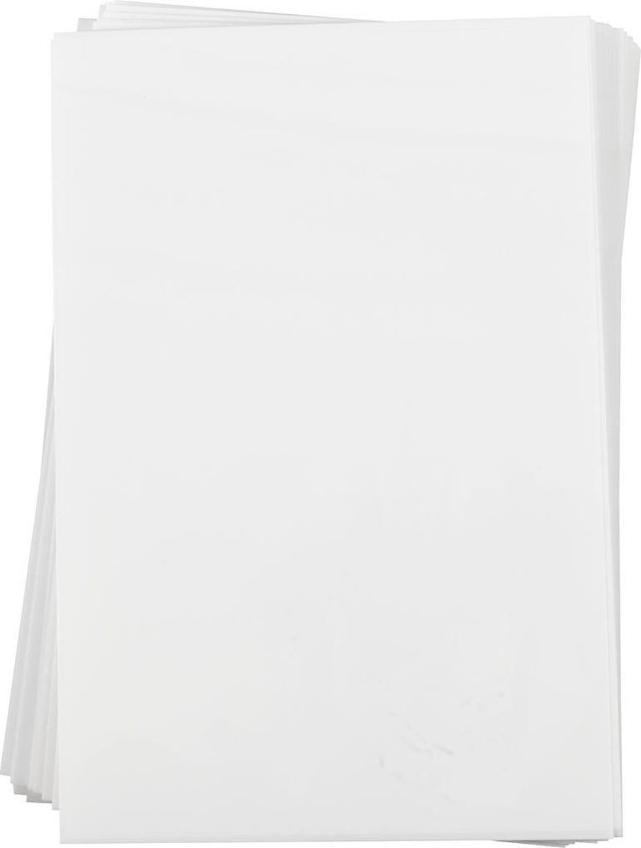Krimpie Dinkie krimpfolie wit (5 vellen)