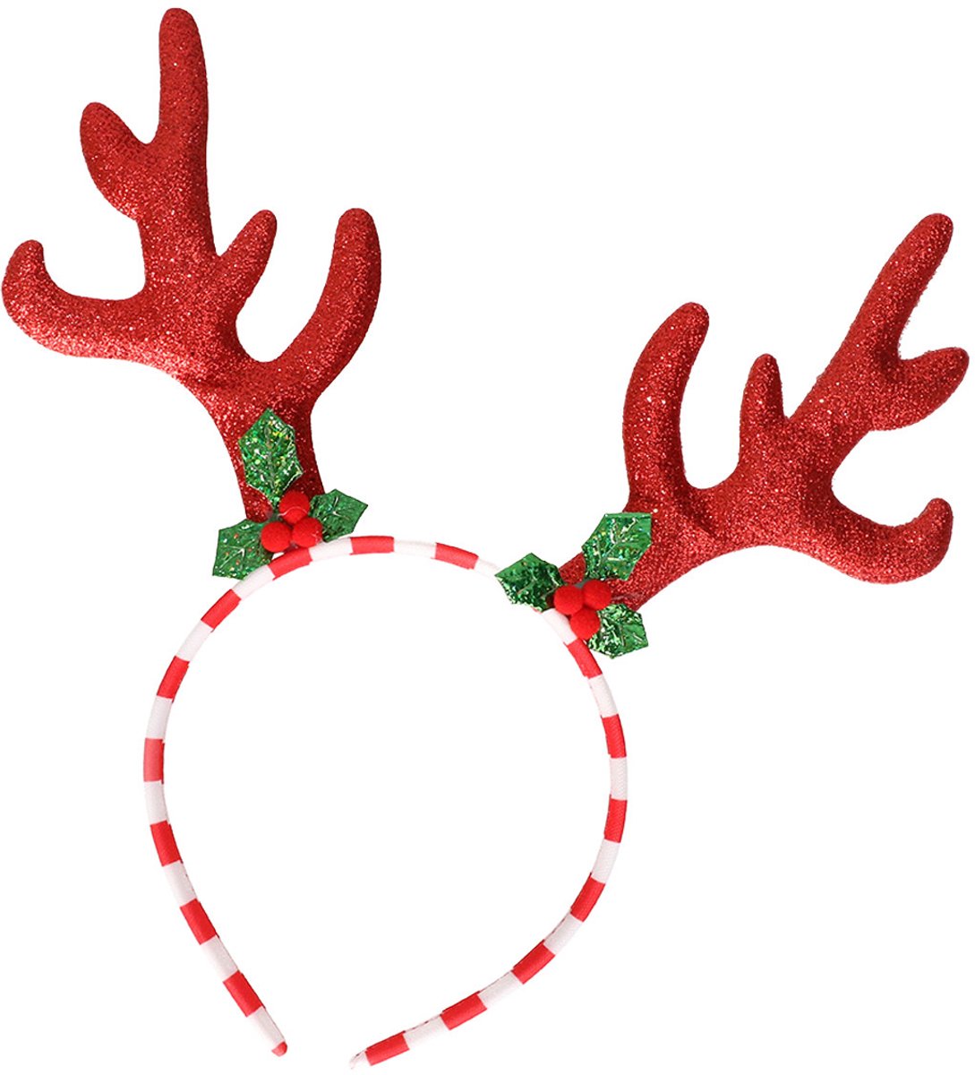 Rendier diadeem - 24 cm - gewei - haarband - kerst - kinderen en volwassenen