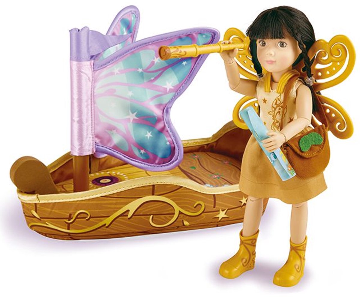 Kruselings speelset Luna Dreamland Galleon pop en schip fantasie avontuur.