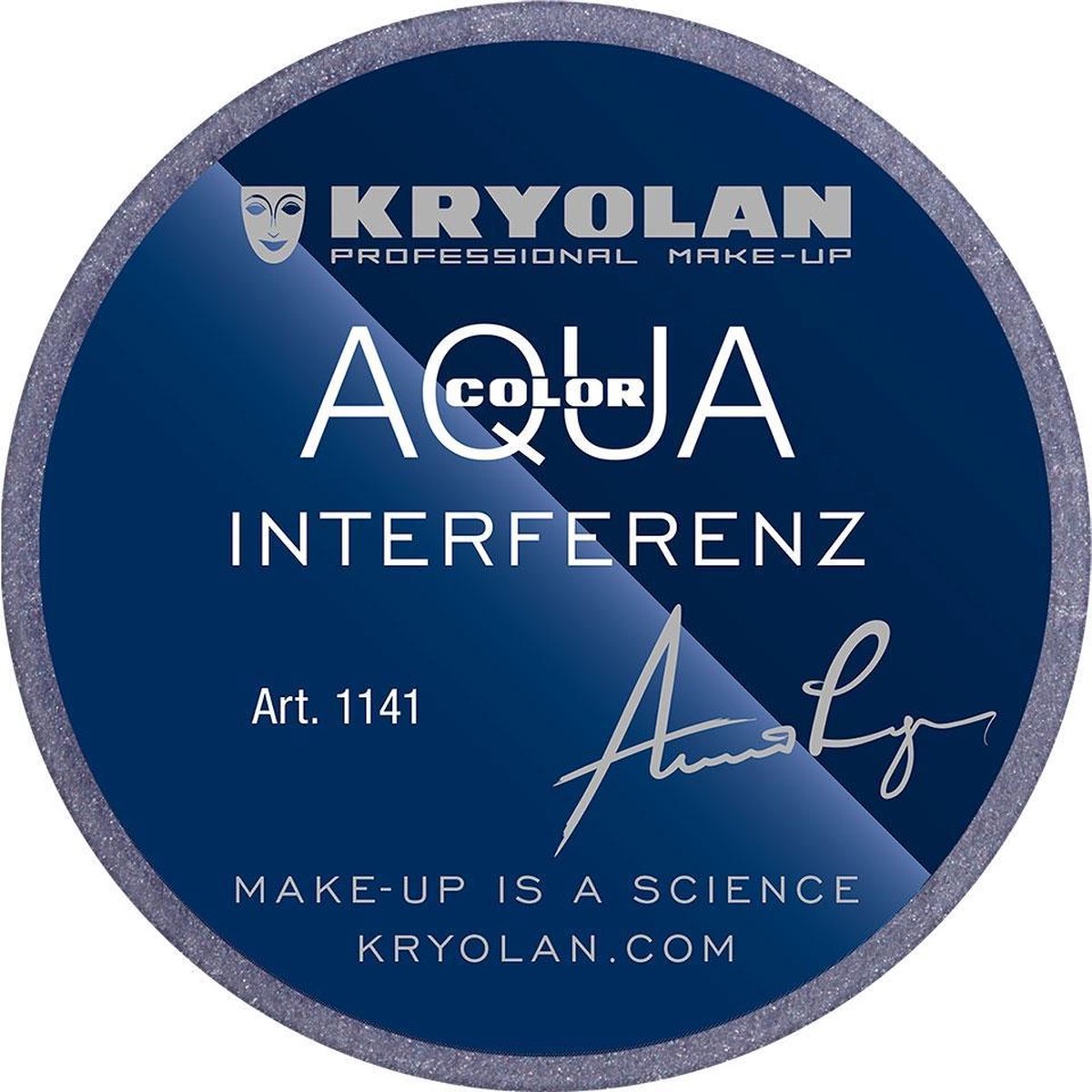 Kryolan Aquacolor Interferenz - Silver Lilac
