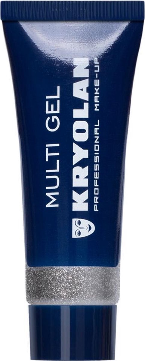   multi gel glitter 10 ml zilver