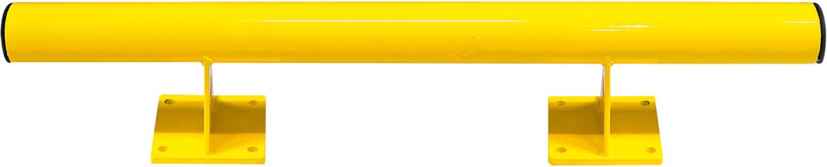 BLACK BULL stootbalk met voet, geel lengte 1000 mm